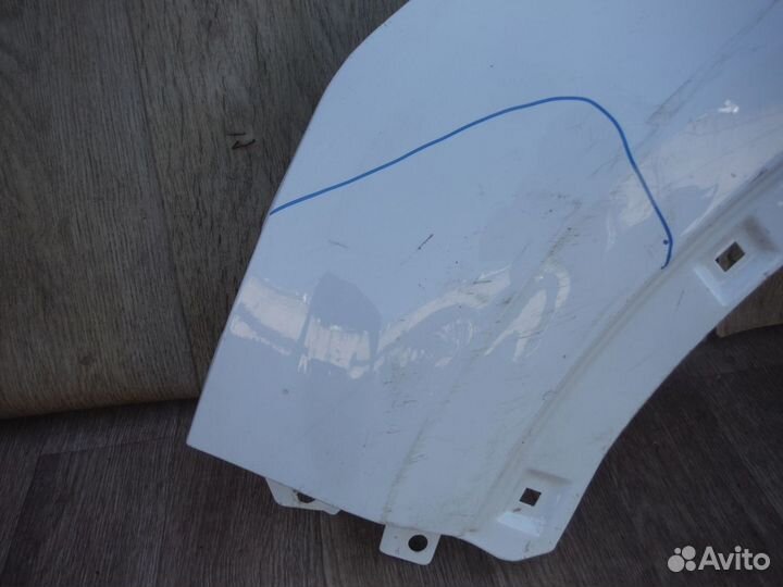 Крыло переднее левое №909 Hyundai Creta 2019