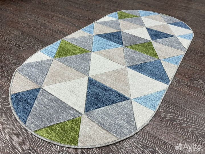 Палас овальный 1х2 новый