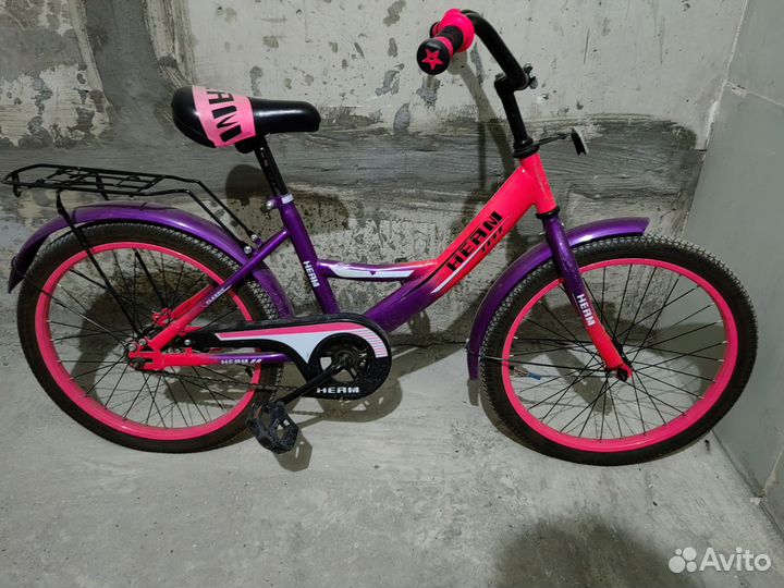Велосипед для девочки, диаметр 20