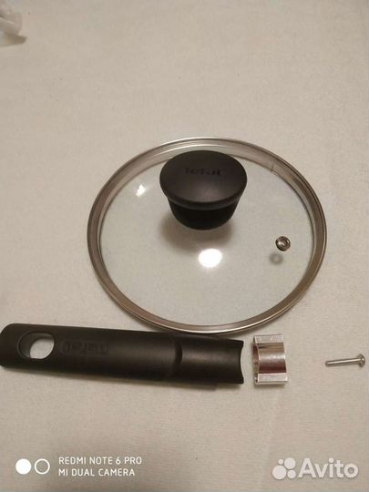 Лопатка, крышка (20см) и ручка 