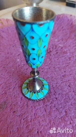 Серебряная рюмка 916 проба