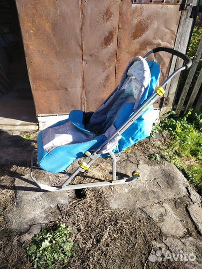 Коляска санки