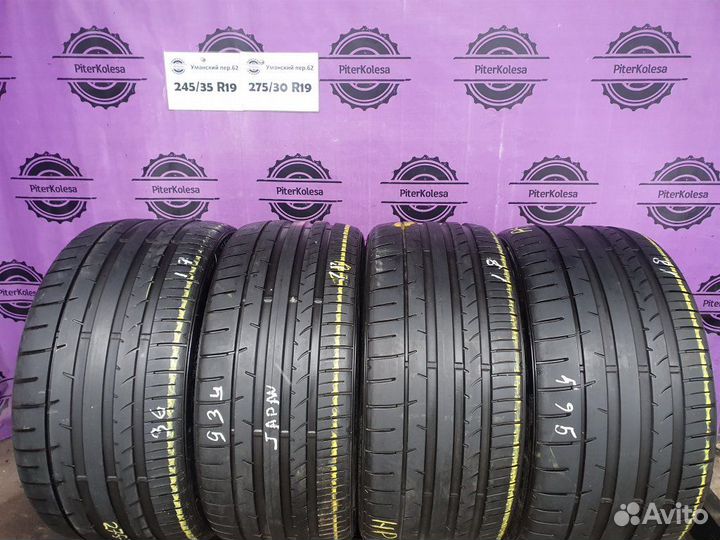 Dunlop SP Sport Maxx 050+ 245/35 R19 и 275/30 R19 96Y