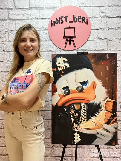 Картина на стену Скрудж Макдак