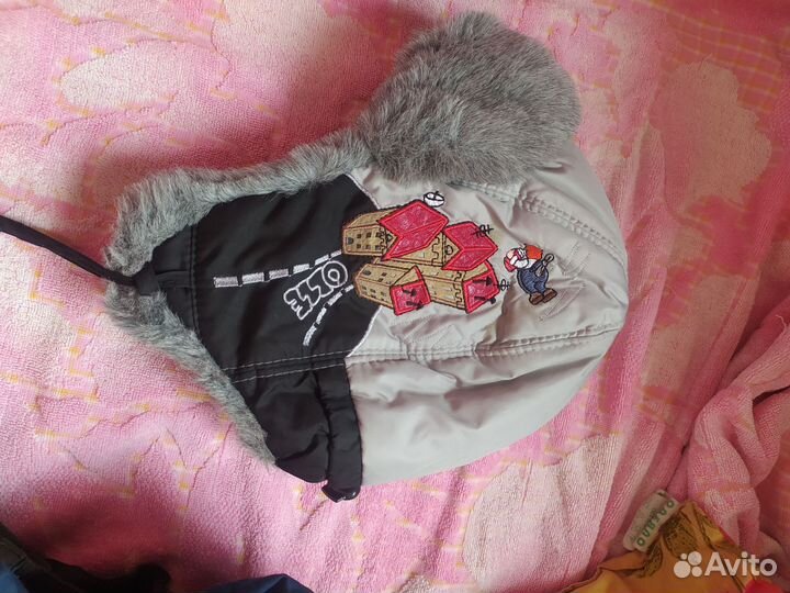 Шапка ушанка для мальчика 50 52