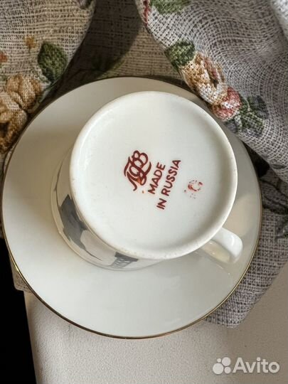 Чашка кофейная с блюдцем 