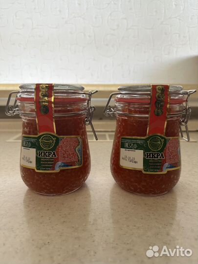 Красная икра горбуши