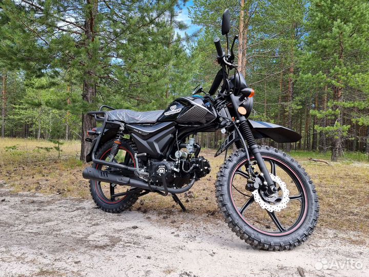 Мопед promax alpha offroad 150 LUX (LED)