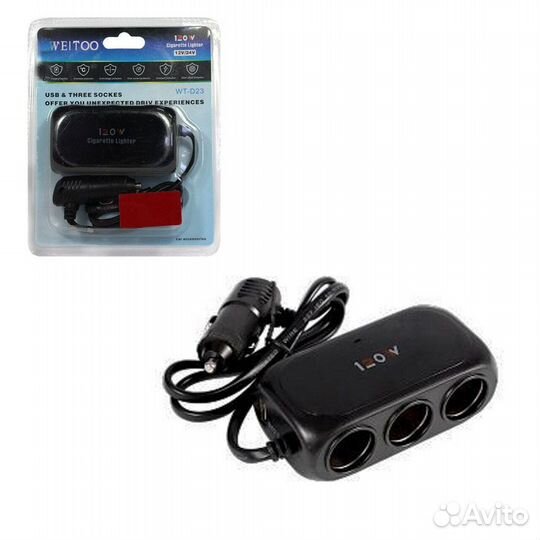 Автомобильное Зарядное Устройство WT-D23