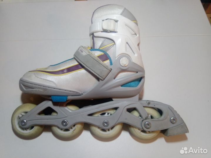 Роликовые коньки раздвижные для девочек Reaction