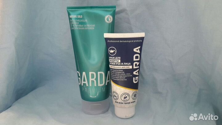Паста очищающая, крем для защиты кожи Garda (сиз)