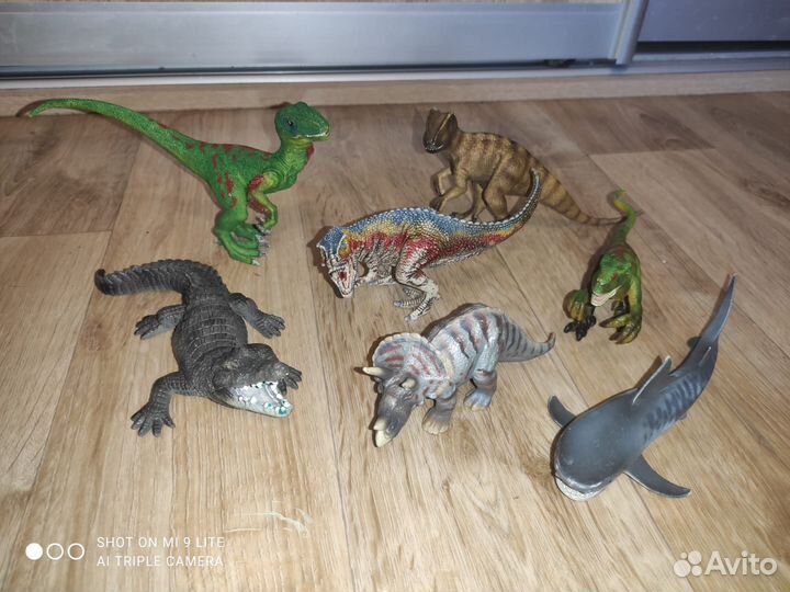 Schleich динозавры