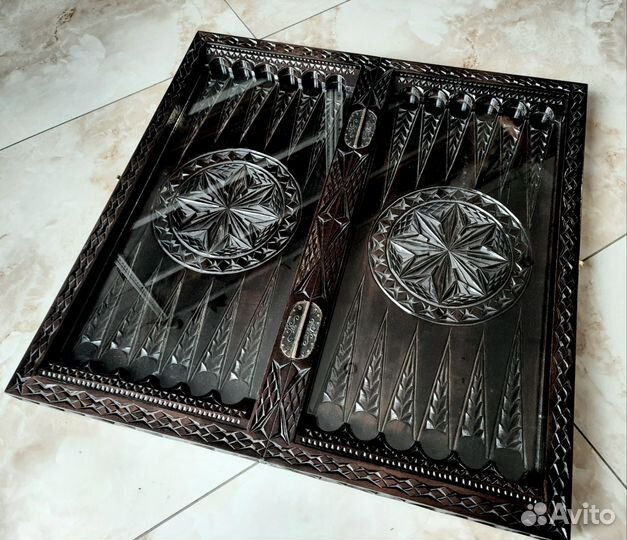 Нарды с двойной резьбой