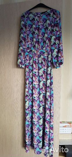 Платье в пол новое 42 love republic