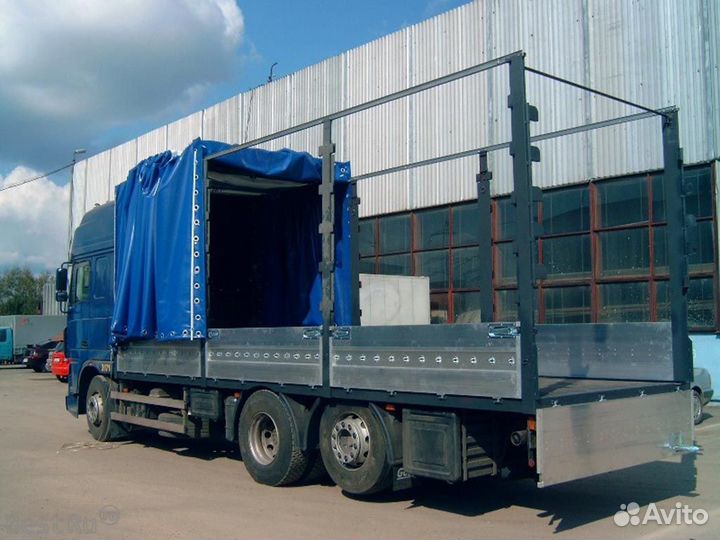 Тент штора на полуприцеп