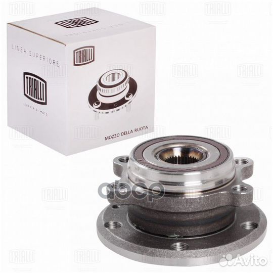 Ступица передняя в сборе с подшип. (4 отв.) п