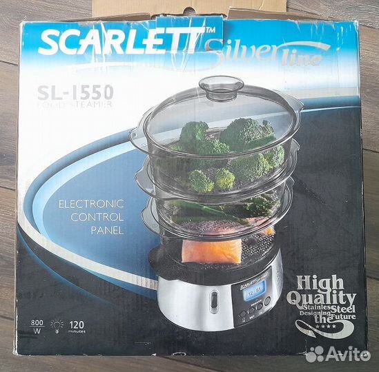 Пароварка Scarlett SL-1550