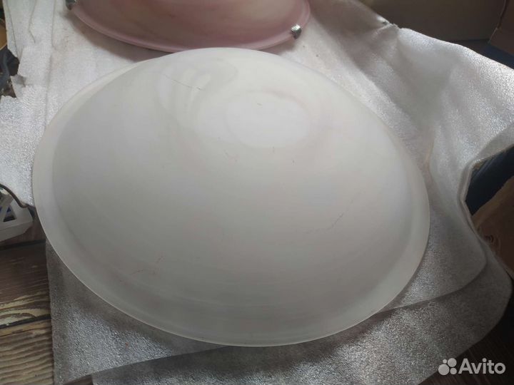 Лампа светильник тарелка 39см