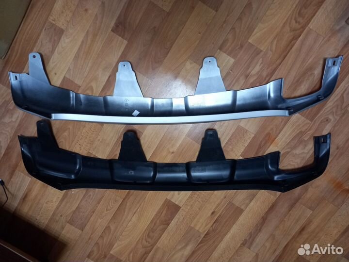 Накладка бампера переднего LADA калина cross