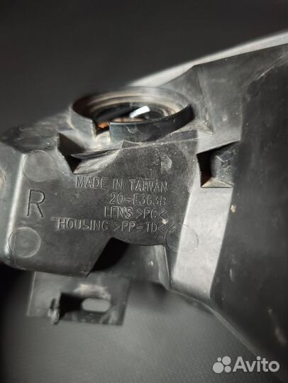 Фара правая peogeot 206 пежо 206