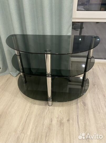 Стол под тв стеклянный