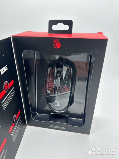 Мышь проводная A4Tech Bloody W60 Max Mini черный