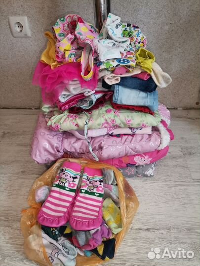 Вещи пакетом на девочку от 1.5 до 3 лет