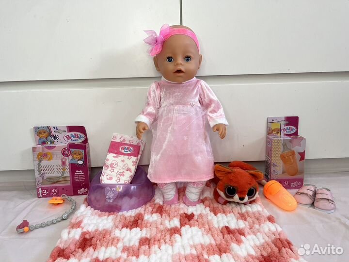 Кукла беби бон тач 43 см. Оригинал с одеждой