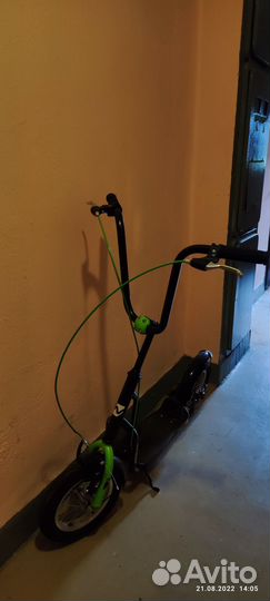 Самокат Novatrack stamp N1