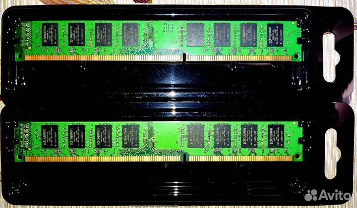 Оперативная память DDR3 Kingston 2 x 4 gb 1600 Mhz