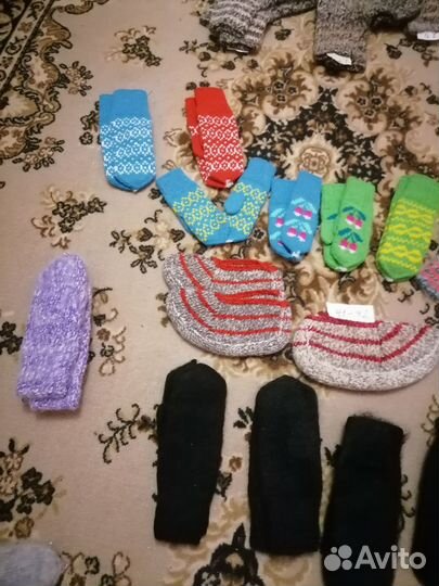 Шерстяные носки