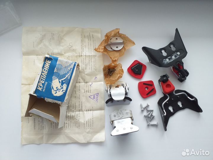 Новые крепления лыжные СССР