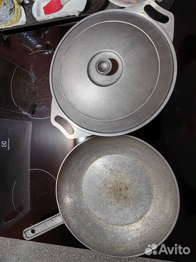Казан kukmara и сковорода