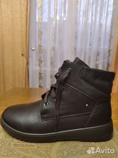 Ботинки женские зимние 41 размер натуральная кожа