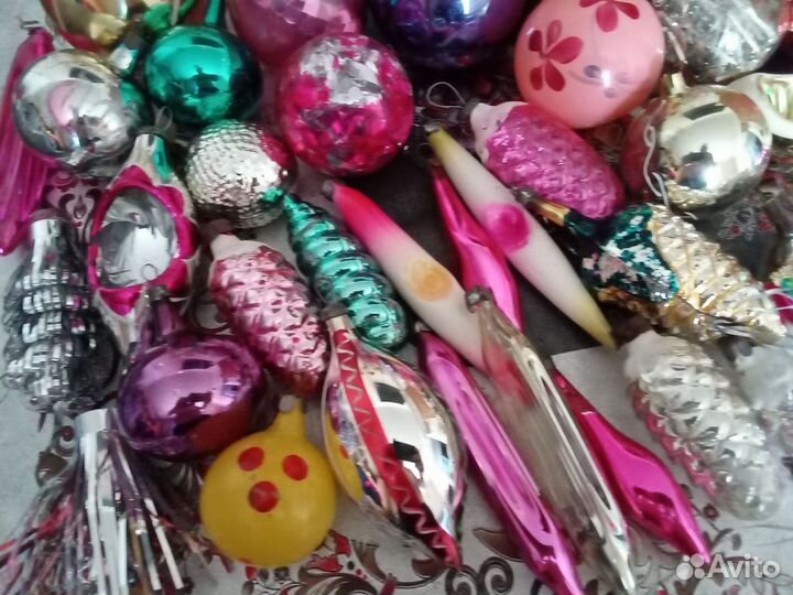 Елочные игрушки СССР