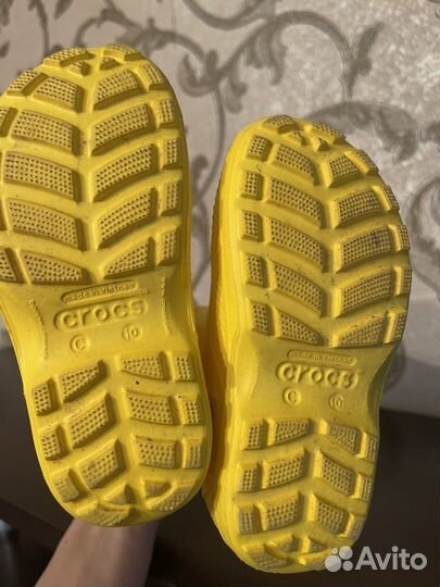 Резиновые сапоги crocs