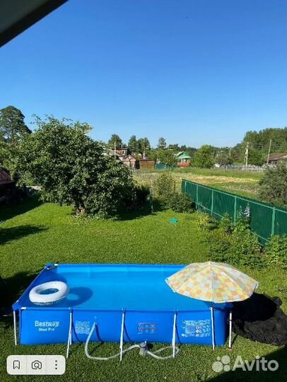 Каркасный бассейн 400X211X81 с Фильтром насосом