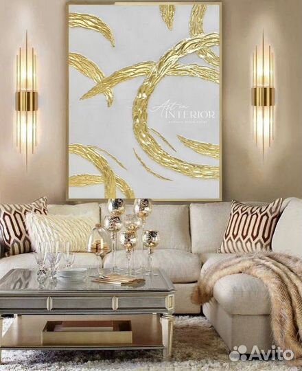 Интерьерная картина на холсте
