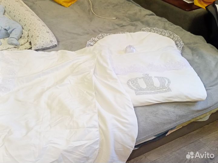 Одеяло на выписку осень