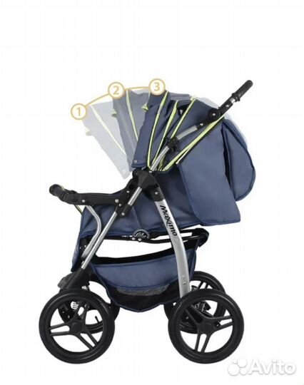 Коляска-трансформер Indigo Maximo
