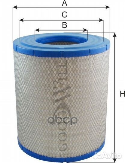 Фильтр воздушный AG1087 AG1087 Goodwill