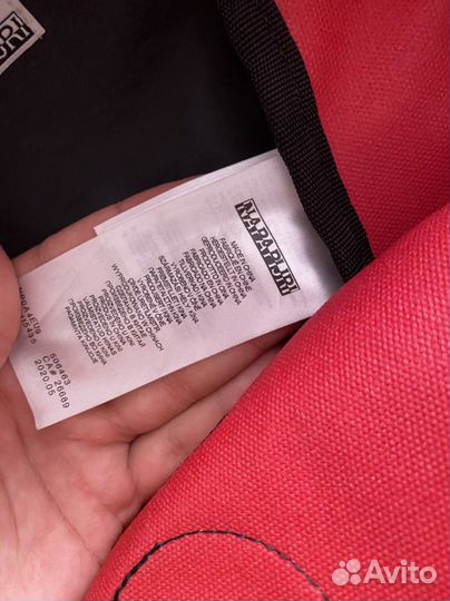 Рюкзак мужской napapijri оригинальный красный