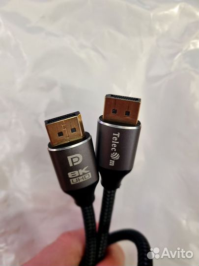 Кабель Telecom DisplayPort 1.4, 1 м