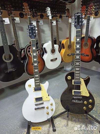 Электрогитара les paul