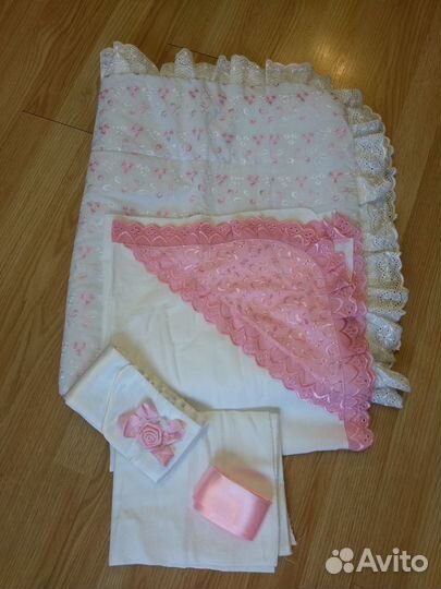 Комплект на выписку (конверт, одеяло)