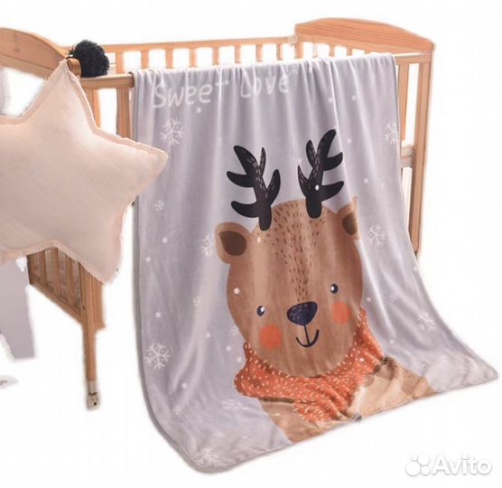 Детский плед новый