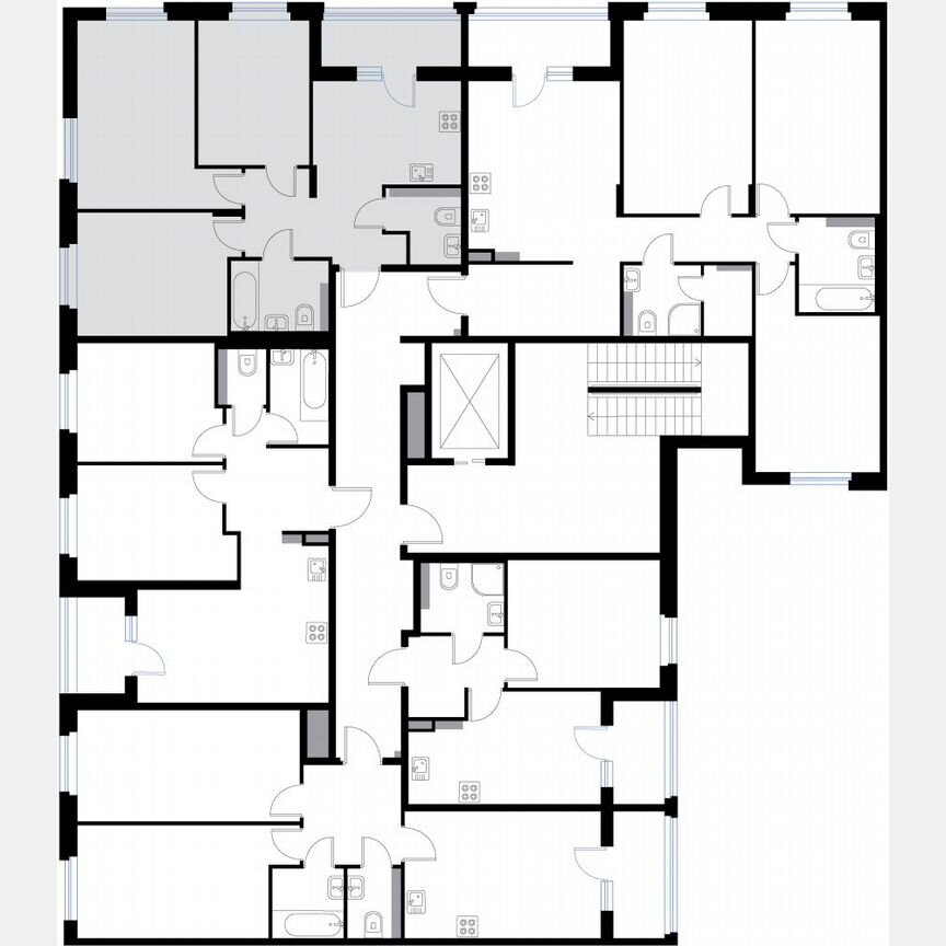 3-к. квартира, 64,3 м², 3/3 эт.