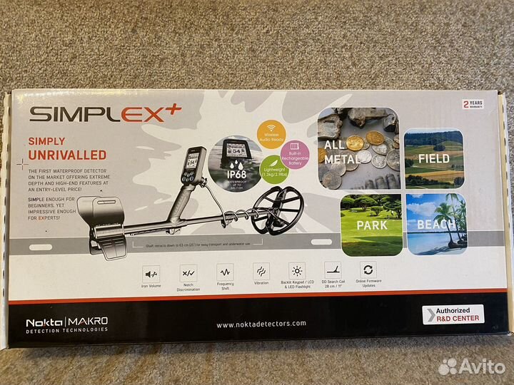 Металлоискатель simplex plus