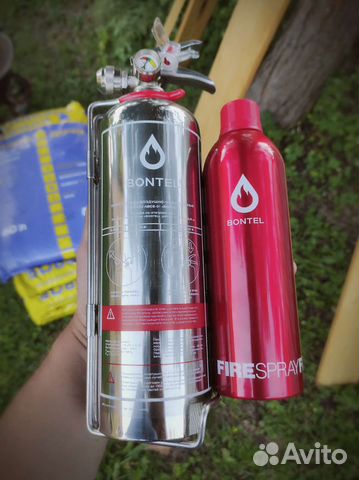 Набор огнетушителей Bontel (1 л. + спрей 450 мл.)