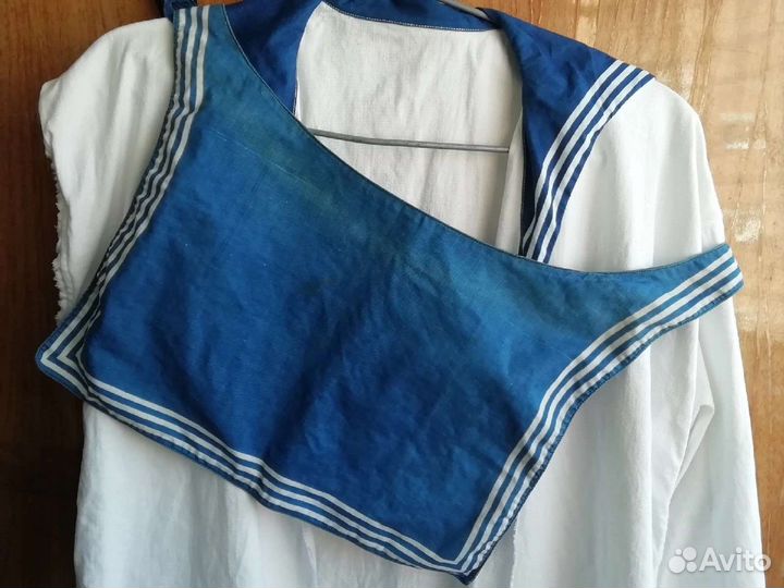 Фланка-роба матросская, вмф СССР 1950г Гюйс 2 шт